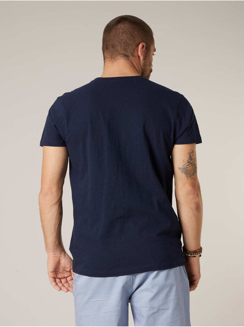 T-shirt homme en coton 'Deeluxe' Rose clair - Kiabi