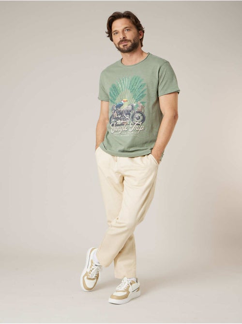 T-shirt homme en coton 'Deeluxe' - Kiabi