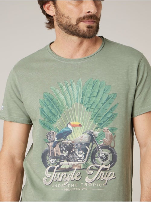 T-shirt homme en coton 'Deeluxe' - Kiabi