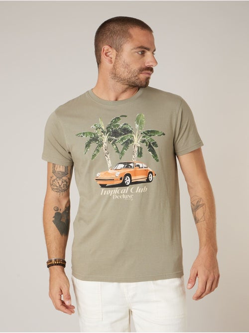 T-shirt homme en coton 'Deeluxe' - Kiabi