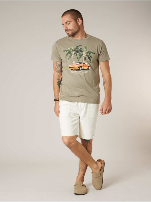 T-shirt homme en coton 'Deeluxe' - Kiabi
