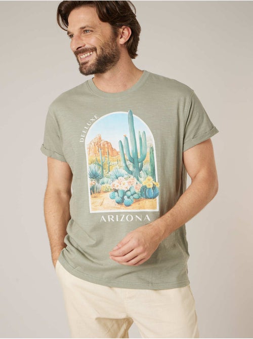 T-shirt homme en coton 'Deeluxe' - Kiabi