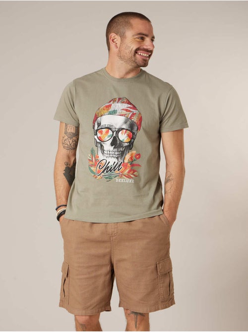 T-shirt homme en coton 'Deeluxe' - Kiabi