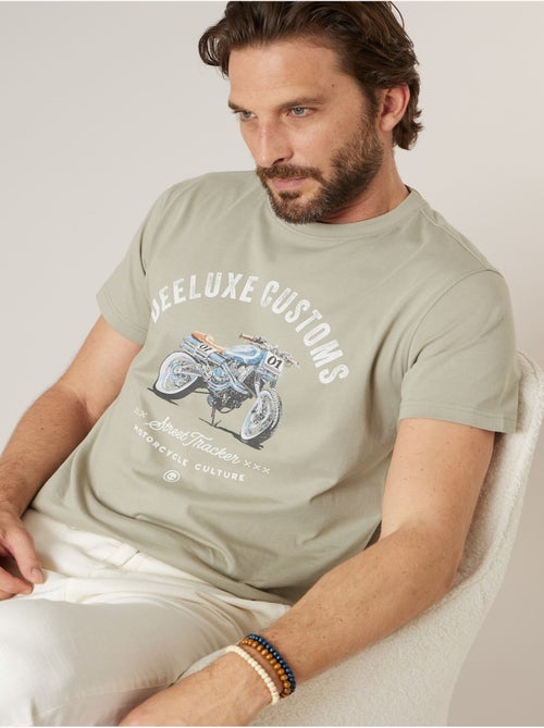 T-shirt homme en coton 'Deeluxe' - Kiabi