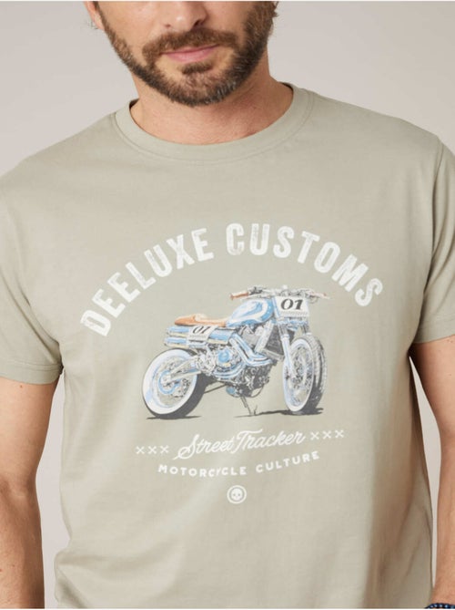 T-shirt homme en coton 'Deeluxe' - Kiabi