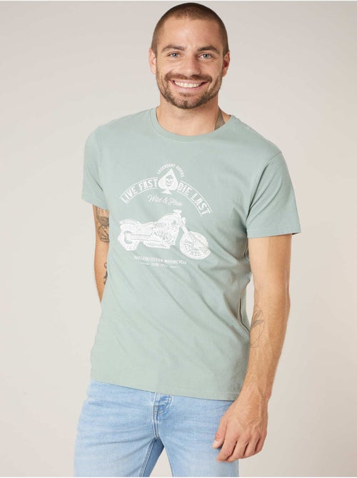 T-shirt homme en coton 'Deeluxe' - Kiabi
