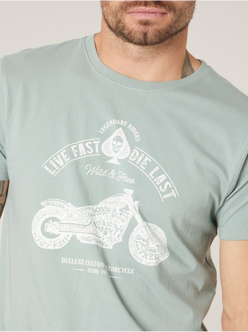 T-shirt homme en coton 'Deeluxe' - Kiabi