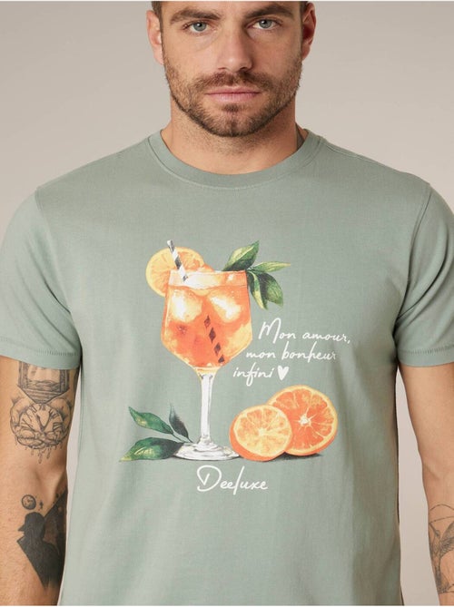 T-shirt homme en coton 'Deeluxe' - Kiabi