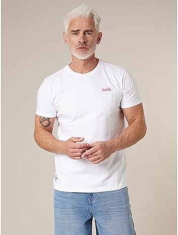 T-shirt homme en coton deeluxe x COCA-COLA 'Deeluxe'