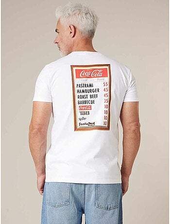 T-shirt homme en coton deeluxe x COCA-COLA 'Deeluxe'