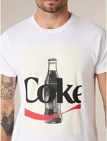T-shirt homme en coton deeluxe x coca-cola 'Deeluxe'