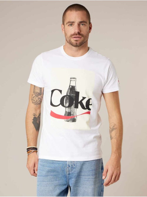 T-shirt homme en coton deeluxe x coca-cola 'Deeluxe' - Kiabi