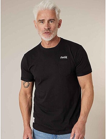 T-shirt homme en coton deeluxe x COCA-COLA 'Deeluxe'