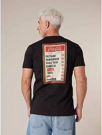T-shirt homme en coton deeluxe x COCA-COLA 'Deeluxe'