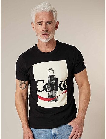 T-shirt homme en coton deeluxe x coca-cola 'Deeluxe'