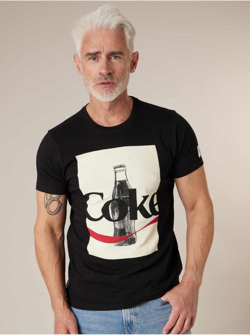 T-shirt homme en coton deeluxe x coca-cola 'Deeluxe' - Kiabi