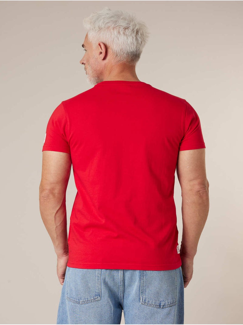 T-shirt homme en coton deeluxe x coca-cola 'Deeluxe' Rouge - Kiabi