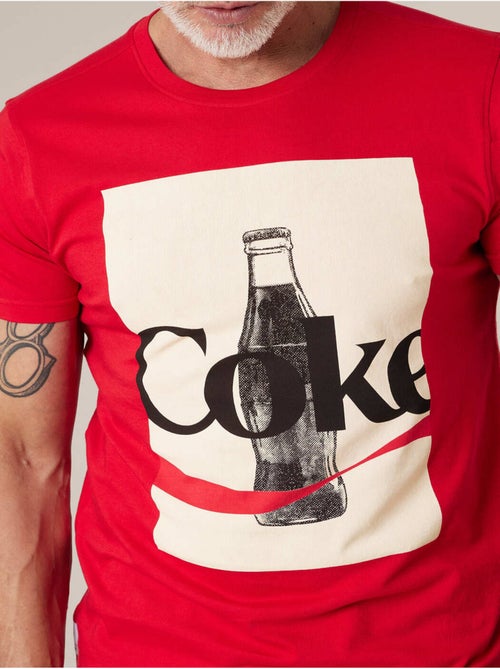 T-shirt homme en coton deeluxe x coca-cola 'Deeluxe' - Kiabi