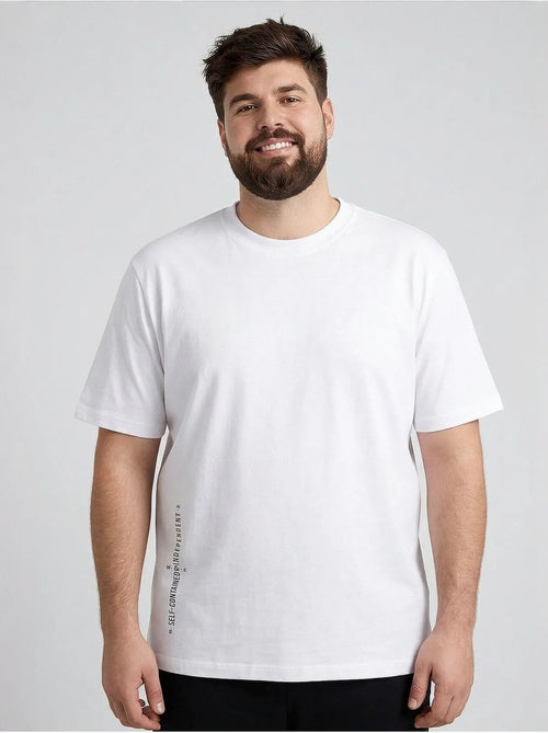 T-shirt homme en coton et élasthanne tommy - Kiabi T-shirt homme en coton et élasthanne tommy - Kiabi