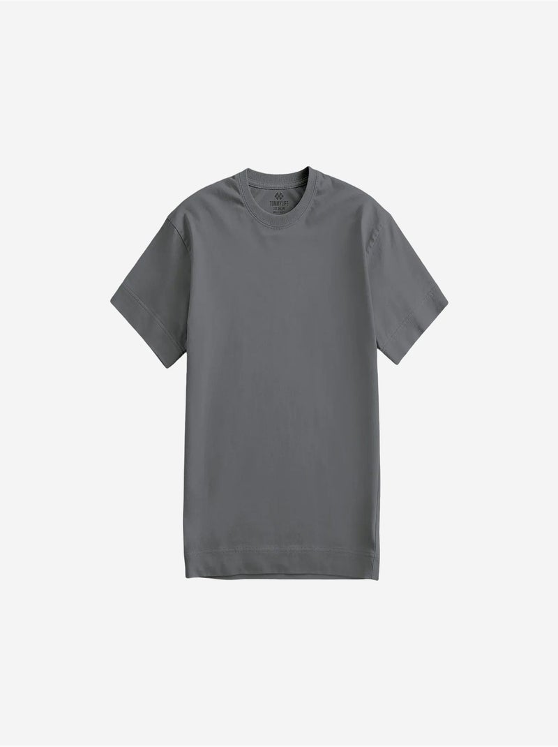 T-shirt homme en coton et élasthanne tommy Gris - Kiabi