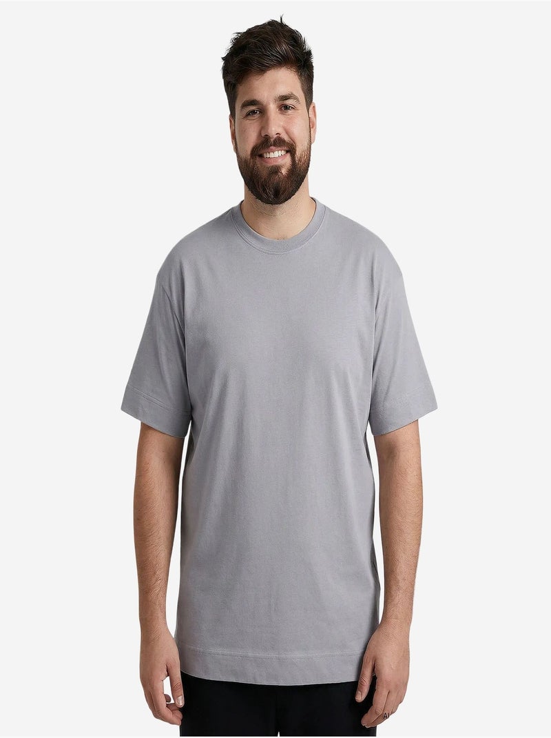 T-shirt homme en coton et élasthanne tommy Gris - Kiabi
