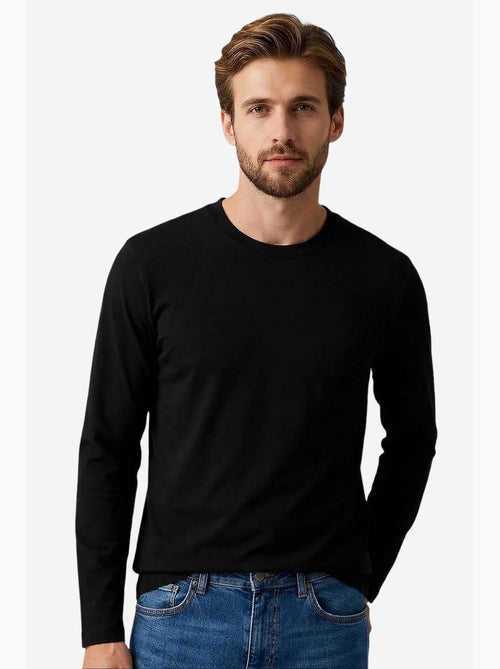 T-shirt homme en coton et élasthanne tommy - Kiabi T-shirt homme en coton et élasthanne tommy - Kiabi