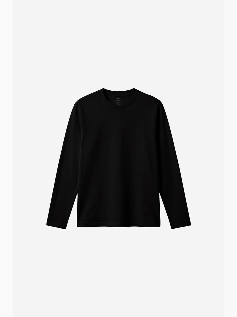 T-shirt homme en coton et élasthanne tommy Noir - Kiabi