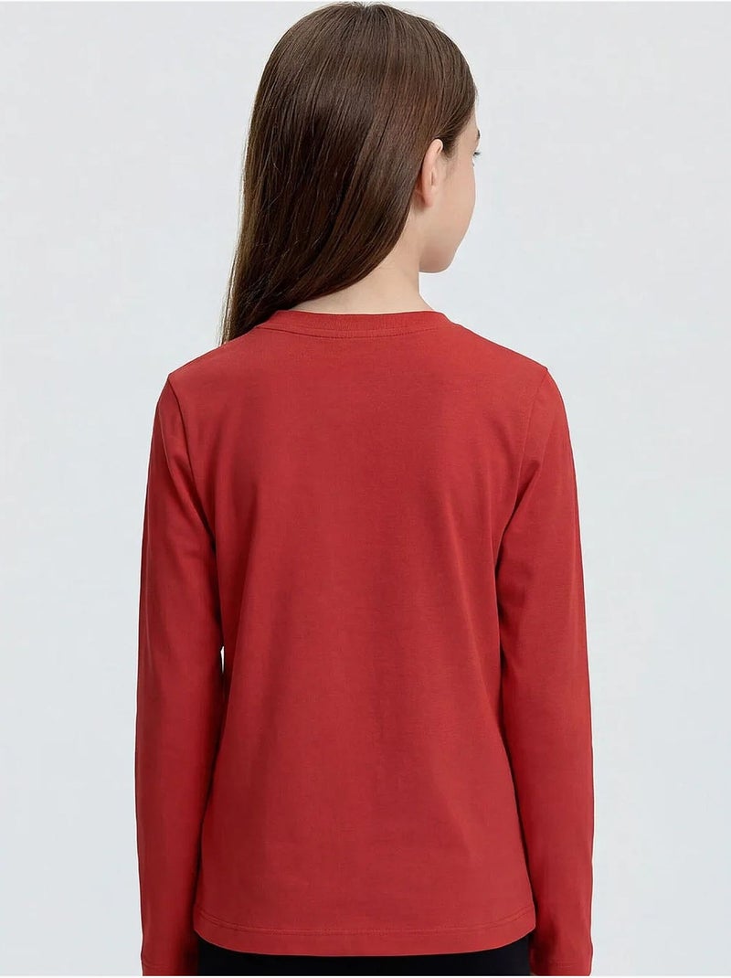 T-shirt homme en coton et élasthanne tommy Rouge - Kiabi