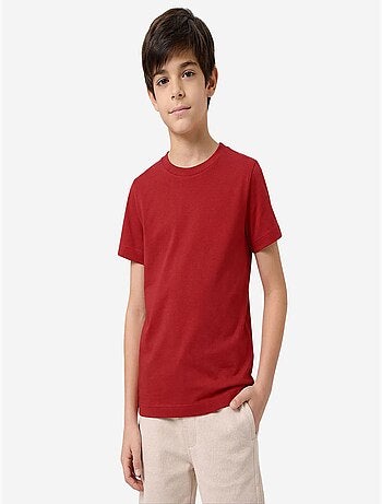T-shirt homme en coton et élasthanne tommy