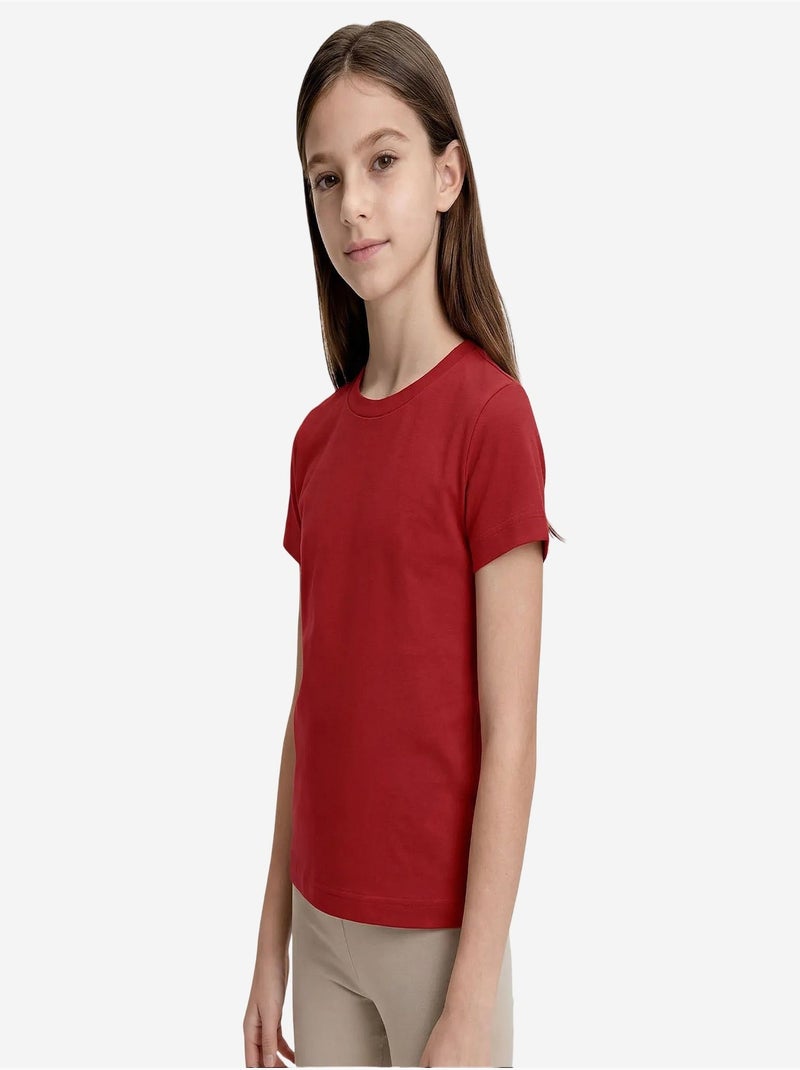 T-shirt homme en coton et élasthanne tommy Rouge - Kiabi