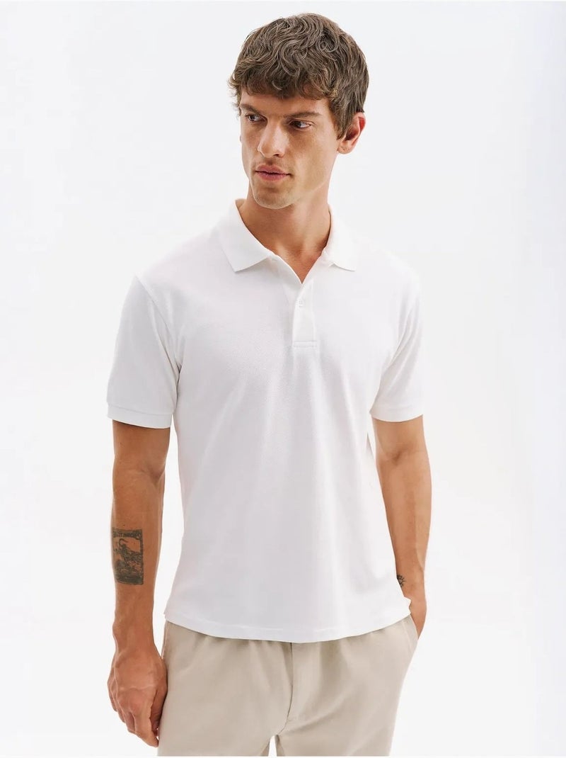 T-shirt homme en coton giesto Blanc - Kiabi