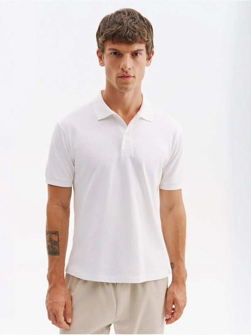 T-shirt homme en coton giesto Blanc - Kiabi