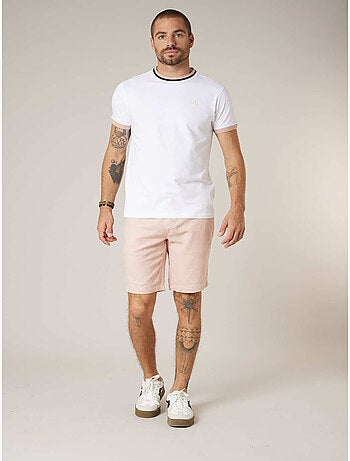 T-shirt homme en coton stretch 'Deeluxe'
