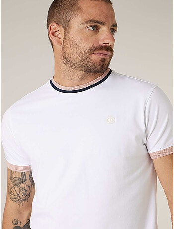 T-shirt homme en coton stretch 'Deeluxe'