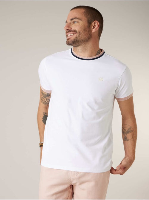 T-shirt homme en coton stretch 'Deeluxe' - Kiabi