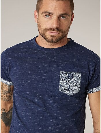 T-shirt homme en coton stretch 'Deeluxe'