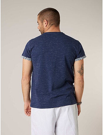T-shirt homme en coton stretch 'Deeluxe'