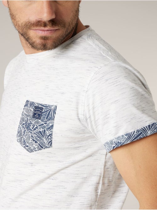 T-shirt homme en coton stretch 'Deeluxe' - Kiabi