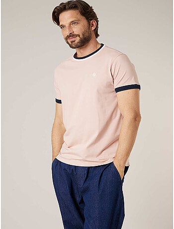 T-shirt homme en coton stretch 'Deeluxe'
