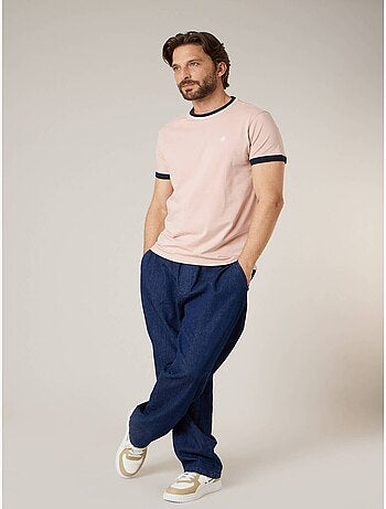 T-shirt homme en coton stretch 'Deeluxe'