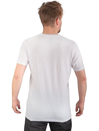 T-shirt homme en jersey 140GSM imprimé devant Van Freegun