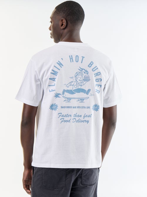 T-shirt homme en jersey à col rond - Kiabi