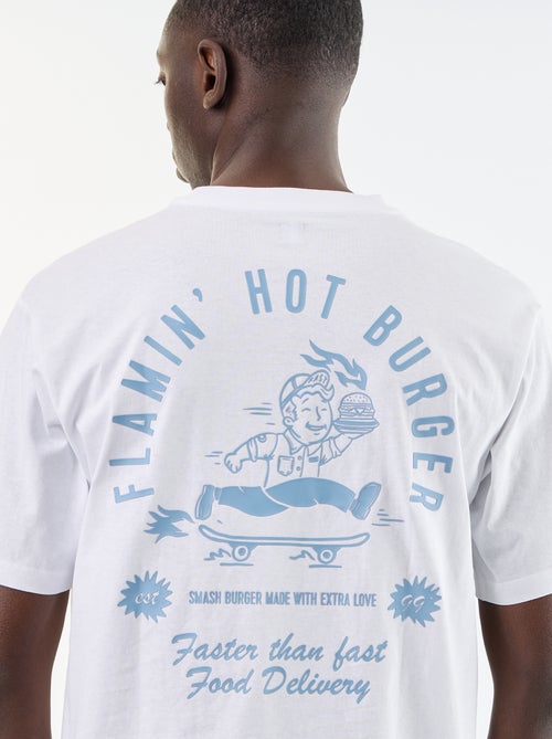 T-shirt homme en jersey à col rond - Kiabi