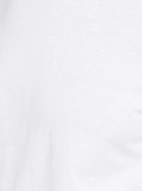 T-shirt homme en jersey de coton col rond coupe droite - Kiabi T-shirt homme en jersey de coton col rond coupe droite - Kiabi