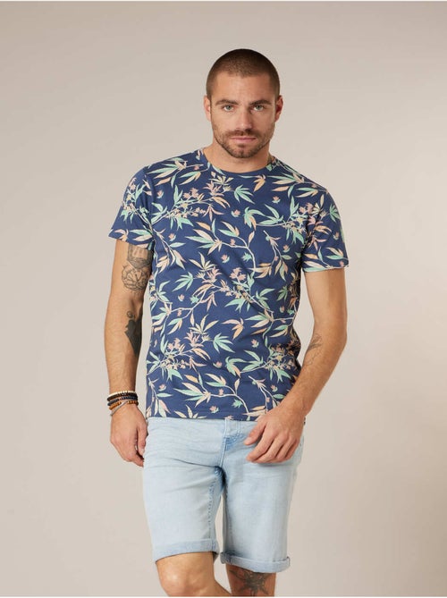 T-shirt homme en jersey de coton 'Deeluxe' - Kiabi