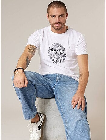 T-shirt homme en jersey de coton deeluxe x coca-cola 'Deeluxe'