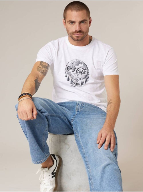 T-shirt homme en jersey de coton deeluxe x coca-cola 'Deeluxe' - Kiabi