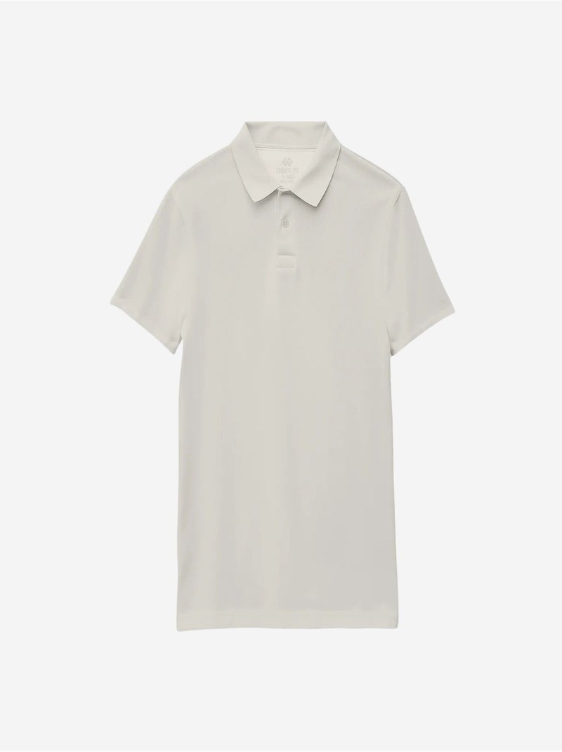 T-shirt homme en mélange coton tommy Blanc cassé - Kiabi
