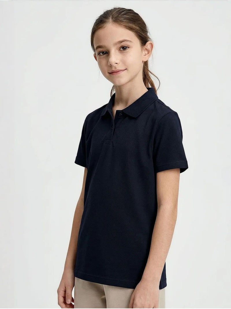 T-shirt homme en mélange coton tommy Bleu marine - Kiabi