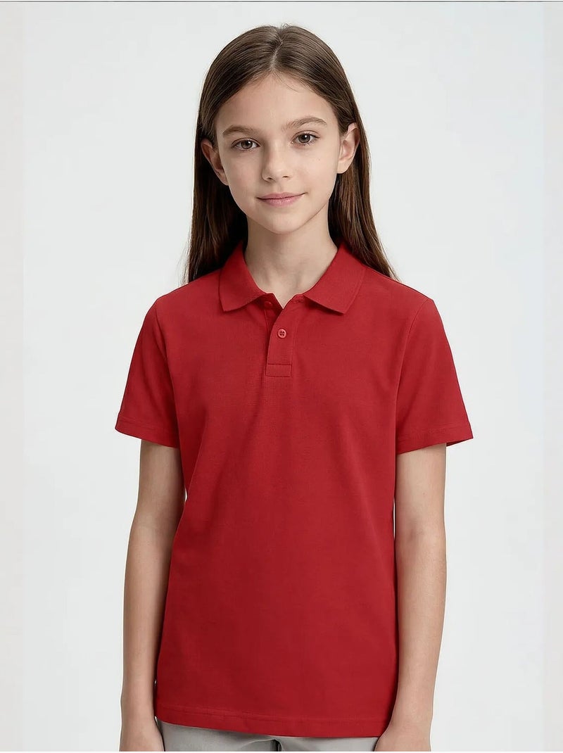 T-shirt homme en mélange coton tommy Rouge - Kiabi